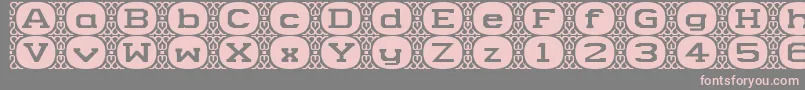 CameyNormala Font – Pink Fonts on Gray Background