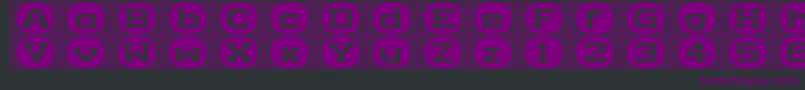 CameyNormala Font – Purple Fonts on Black Background