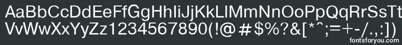 Helvdl Font – White Fonts on Black Background