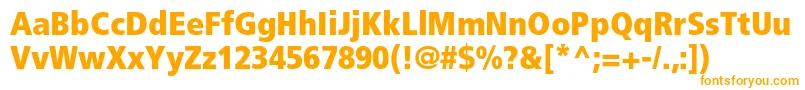 FrutigerltstdExtrablackcn Font – Orange Fonts