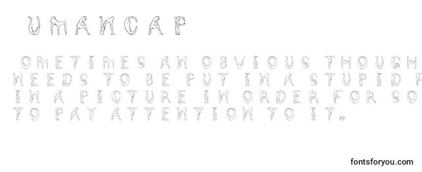 Шрифт Humancap