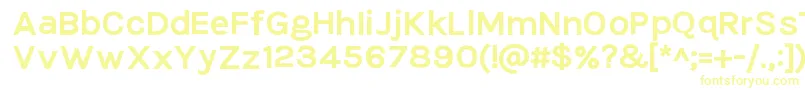 TikusputihBold Font – Yellow Fonts