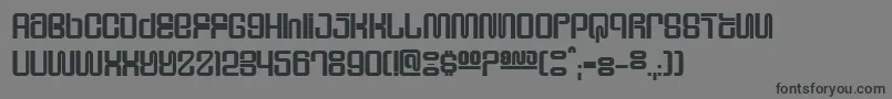Supeho Font – Black Fonts on Gray Background