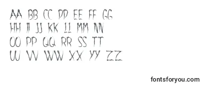 Обзор шрифта Aracnoide