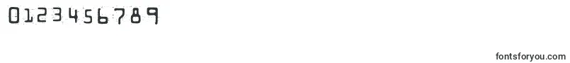 Trash Font – Fonts for Numbers and Digits
