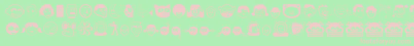 Lisätietoja Greah ffy-fontista Greah ffy-fontti – vaaleanpunaiset fontit vihreällä taustalla