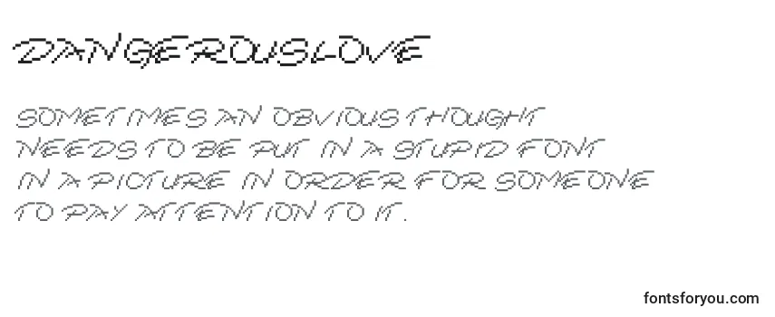 Dangerouslove Font