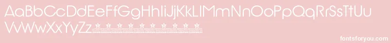 フォントBillyArgelRioGlamourPersonalUse – ピンクの背景に白い文字