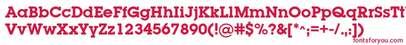 LugabookcBold Font – Red Fonts