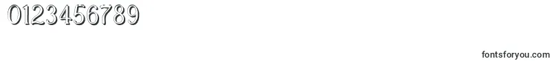 CasuaShadow Font – Fonts for Numbers and Digits