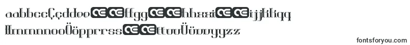 Czcionka Blackoni – azerbejdżańskie czcionki