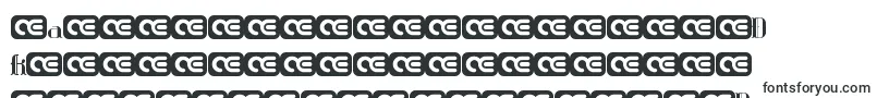 Czcionka Blackoni – kirgiskie czcionki