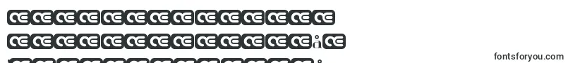 Blackoni-Schriftart – chinesische Schriften (vereinfacht)