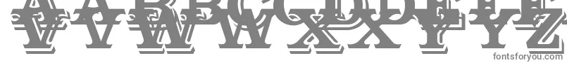 Outstanding Font – Gray Fonts on White Background