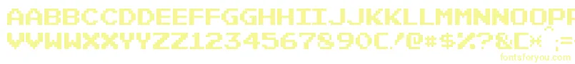 PixelEmulator Font – Yellow Fonts