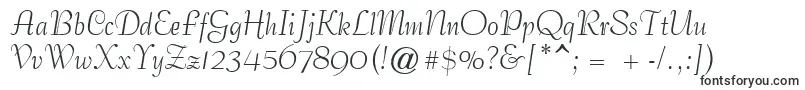 GeCoterieScriptNormal-fontti – Isot alkukirjaimet sisältävät fontit