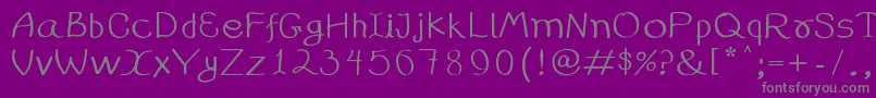 fuente 99%25handwritting – Fuentes Grises Sobre Fondo Morado