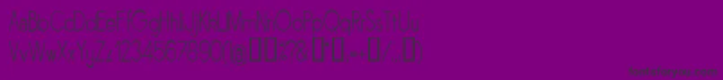 Sornln Font – Black Fonts on Purple Background