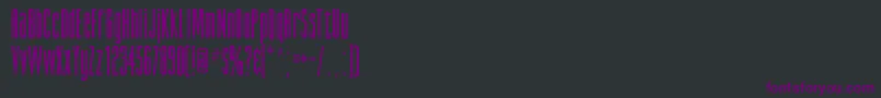 GiottoflfBold Font – Purple Fonts on Black Background