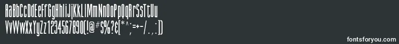 フォントGiottoflfBold – 白い文字