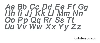 Retroitalics Font