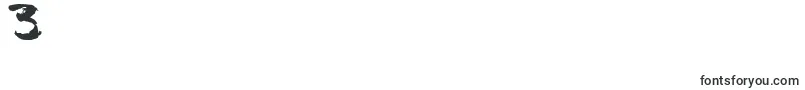 フォントTimeMachino – フォント数字3