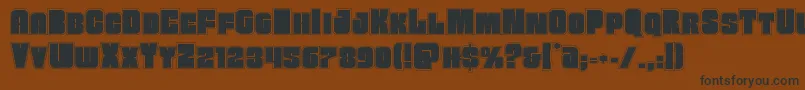 Lisätietoja Funkmachineacad-fontista Funkmachineacad-fontti – mustat fontit ruskealla taustalla