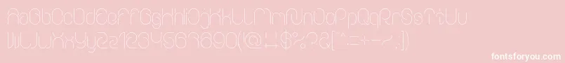 Everything Font – White Fonts on Pink Background