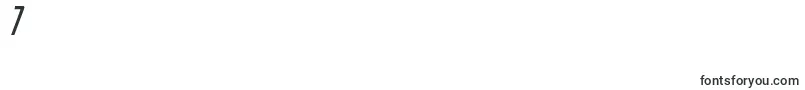 MecheffectsonelcbbItal Font – Fonts for Digit 7