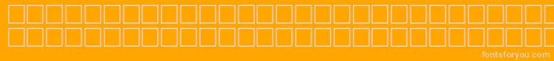 Подробнее о шрифте FixedRegular Шрифт FixedRegular – розовые шрифты на оранжевом фоне