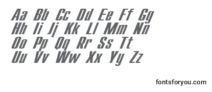 CompactExItalic Font