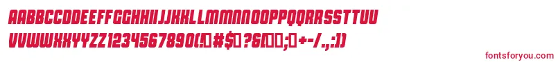 CapitalDarenItalic Font – Red Fonts