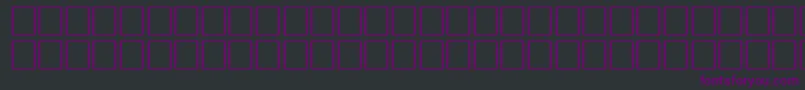 KoreanGeneric1 Font – Purple Fonts on Black Background