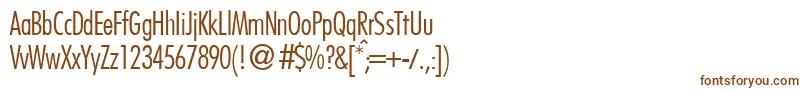 Шрифт FutoralconlidbNormal – коричневые шрифты