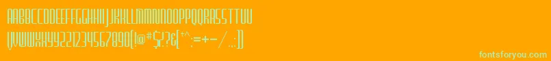 Más sobre la fuente FurgatorioSans fuente FurgatorioSans – Fuentes Verdes Sobre Fondo Naranja