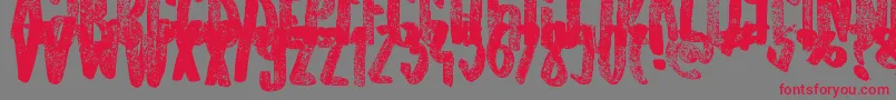 Подробнее о шрифте OldOriginals Шрифт OldOriginals – красные шрифты на сером фоне