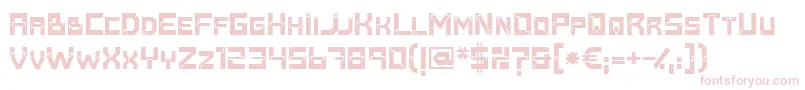 Baumarktbold Font – Pink Fonts