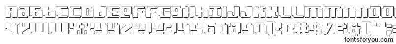 Шрифт Badrobot3D – 3D шрифты