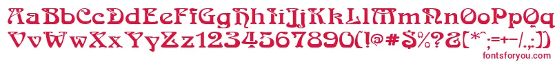 MedusaRegular Font – Red Fonts