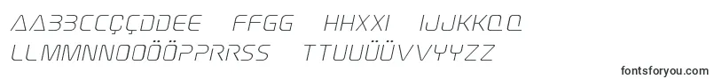 Шрифт Elitedangerexpandital – азербайджанские шрифты