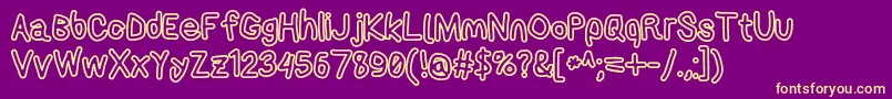Más sobre la fuente Applestormxbdout fuente Applestormxbdout – Fuentes Amarillas Sobre Fondo Morado