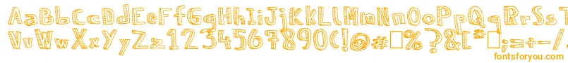 NeneWenoReliev Font – Orange Fonts