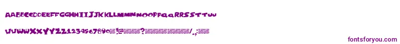 Justperforate Font – Purple Fonts