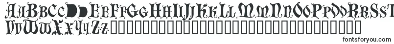 Bastognescapsssk-fontti – tyylilliset fontit