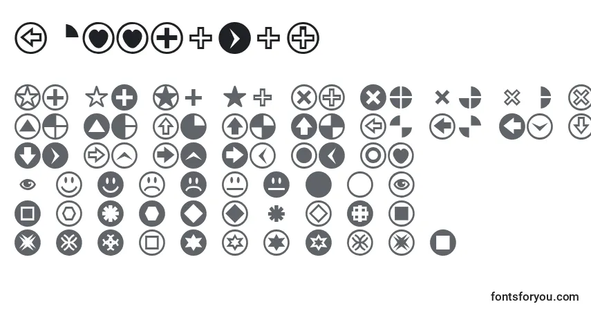 Fuente Pizzadude - alfabeto, números, caracteres especiales