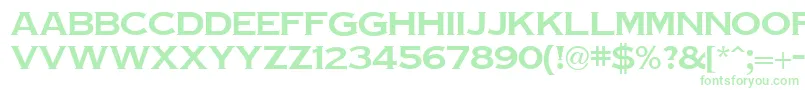 TinplateRegular Font – Green Fonts on White Background