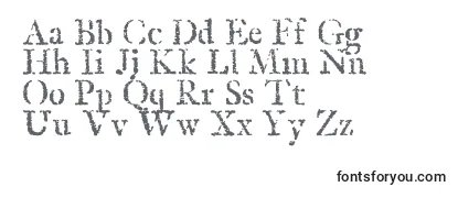 OldRubberStamp Font