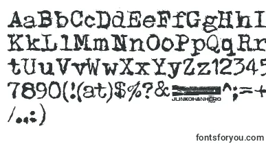Typpea font – typewriter Fonts