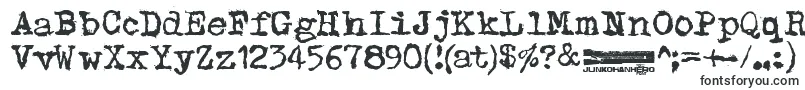 Typpea-Schriftart – Schreibmaschinenschriften