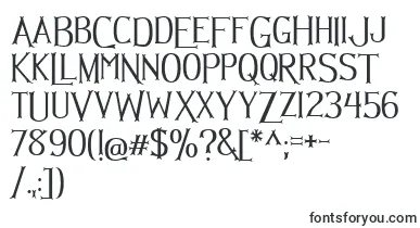 Hellmuth font – tall Fonts